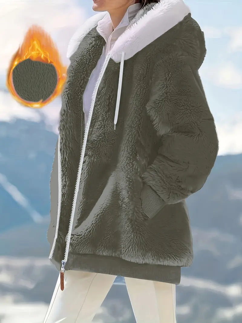 Chloe™ - Varm Fleecejacka